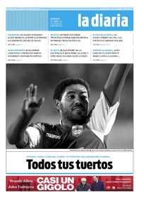 Tapa de la diaria del viernes 16 de mayo de 2014