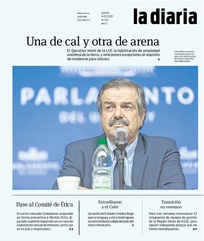 Tapa de la diaria del jueves 14 de mayo de 2020