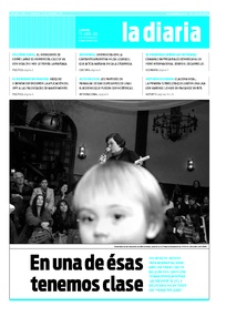 Tapa de la diaria del jueves 17 de abril de 2008