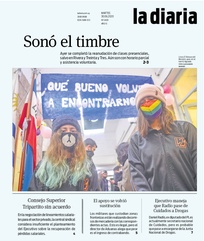 Tapa de la diaria del martes 30 de junio de 2020