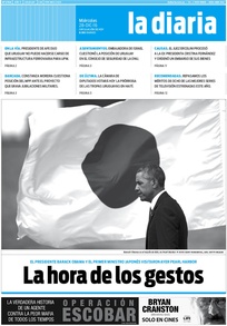 Tapa de la diaria del miércoles 28 de diciembre de 2016