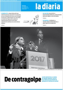 Tapa de la diaria del viernes 3 de marzo de 2017