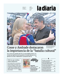 Tapa de la diaria del lunes 17 de junio de 2024