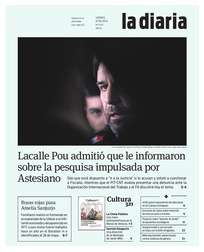 Tapa de la diaria del viernes 7 de junio de 2024