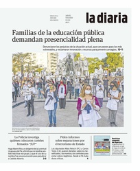 Tapa de la diaria del jueves 15 de octubre de 2020