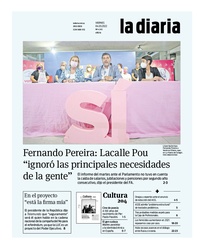 Tapa de la diaria del viernes 4 de marzo de 2022