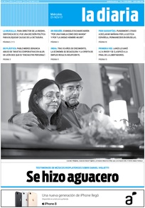 Tapa de la diaria del miércoles 1 de noviembre de 2017