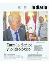 Tapa de la diaria del jueves 19 de diciembre de 2019