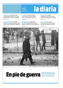 Tapa de la diaria del martes 21 de enero de 2014