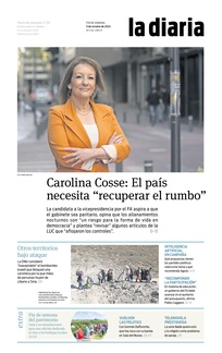 Tapa de la diaria del sábado 5 de octubre de 2024