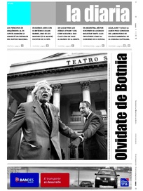 Tapa de la diaria del martes 12 de febrero de 2008