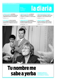 Tapa de la diaria del martes 8 de abril de 2008