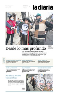 Tapa de la diaria del sábado 11 de septiembre de 2021