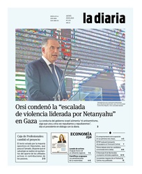 Tapa de la diaria del jueves 29 de mayo de 2025