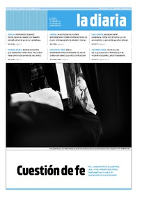 Tapa de la diaria del lunes 31 de marzo de 2014