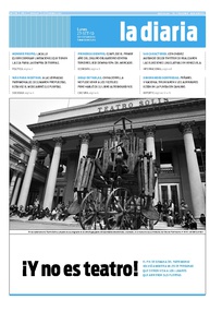 Tapa de la diaria del lunes 27 de septiembre de 2010