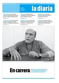 Tapa de la diaria del martes 13 de enero de 2015