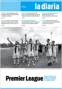 Tapa de la diaria del jueves 16 de noviembre de 2017