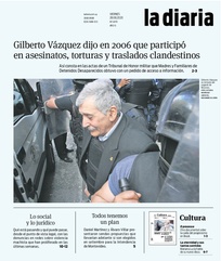 Tapa de la diaria del viernes 28 de agosto de 2020