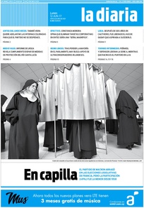 Tapa de la diaria del lunes 12 de junio de 2017