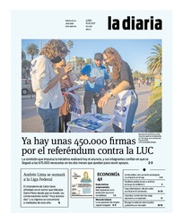 Tapa de la diaria del lunes 10 de mayo de 2021