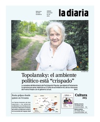 Tapa de la diaria del viernes 25 de febrero de 2022