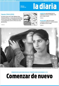 Tapa de la diaria del viernes 2 de marzo de 2018