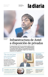 Tapa de la diaria del sábado 23 de marzo de 2024