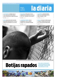 Tapa de la diaria del viernes 11 de abril de 2014