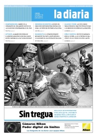 Tapa de la diaria del jueves 20 de mayo de 2010