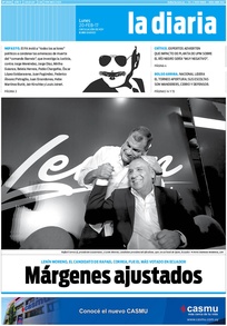 Tapa de la diaria del lunes 20 de febrero de 2017