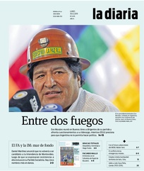 Tapa de la diaria del lunes 30 de diciembre de 2019