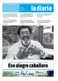 Tapa de la diaria del viernes 13 de marzo de 2015