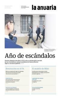 Tapa de la diaria del sábado 30 de diciembre de 2023