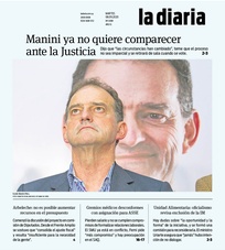 Tapa de la diaria del martes 8 de septiembre de 2020