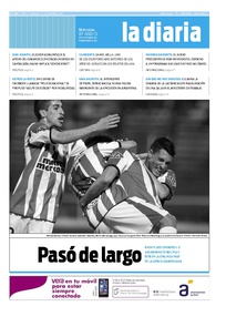 Tapa de la diaria del miércoles 7 de agosto de 2013