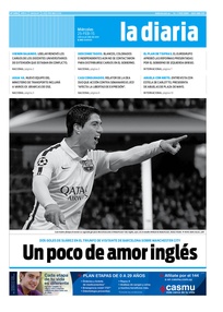 Tapa de la diaria del miércoles 25 de febrero de 2015