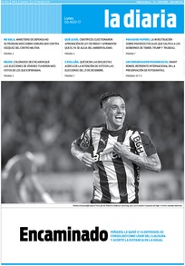 Tapa de la diaria del lunes 6 de noviembre de 2017