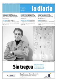 Tapa de la diaria del miércoles 15 de mayo de 2013