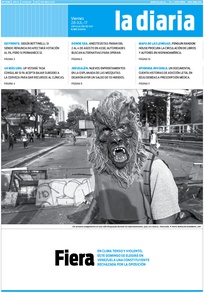 Tapa de la diaria del viernes 28 de julio de 2017