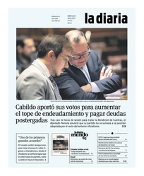 Tapa de la diaria del miércoles 18 de junio de 2025