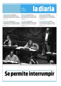 Tapa de la diaria del jueves 18 de octubre de 2012