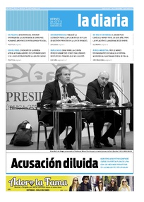 Tapa de la diaria del viernes 4 de octubre de 2013