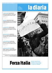 Tapa de la diaria del lunes 14 de noviembre de 2011