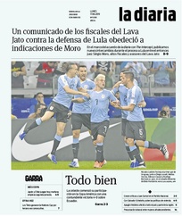 Tapa de la diaria del lunes 17 de junio de 2019