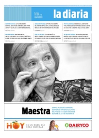 Tapa de la diaria del lunes 6 de diciembre de 2010