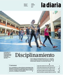 Tapa de la diaria del jueves 14 de marzo de 2019