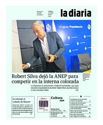 Tapa de la diaria del viernes 27 de octubre de 2023