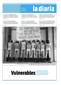 Tapa de la diaria del viernes 20 de julio de 2012