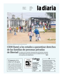 Tapa de la diaria del viernes 22 de agosto de 2025